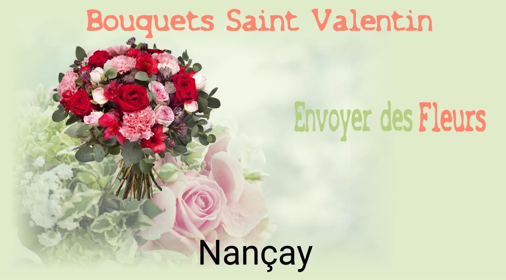 Roses de Saint-Valentin livrées à Nançay